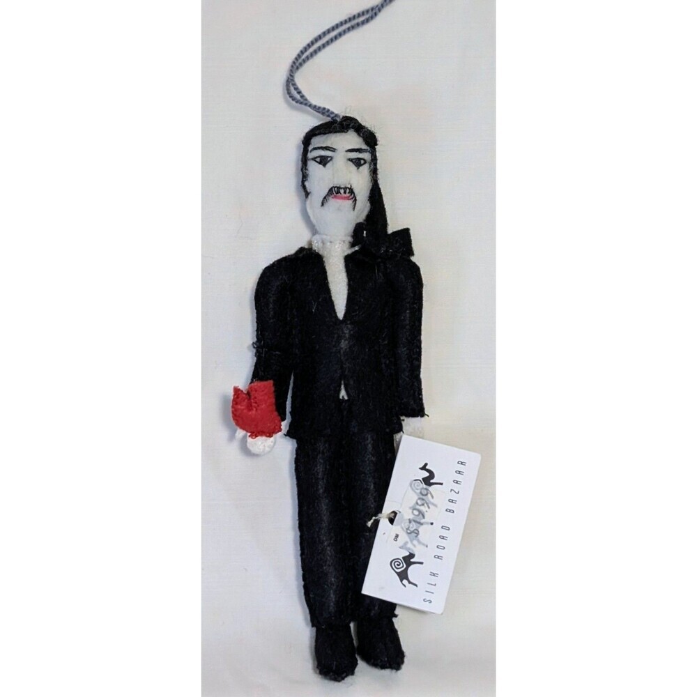 Silk Road Bazaar Edgar Allan Poe Ornament New With Tags Goth Literary